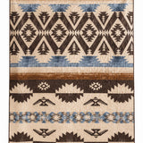 Southwestern Geometric Stripe Quilted 3-Piece Bedding Set