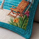 Shore Break Quilted Pillow Case