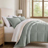 Reversible Down-Alternative Comforter Set