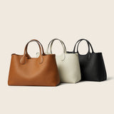 Hpai Tote M Bag in Leather - Black