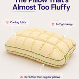 Puff Pillow – Extra-Fluffy Puff Grid Pillow