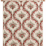 Christmas Berry Botanical Quilted 3-Piece Bedding Set