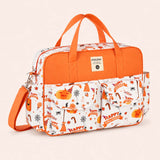 Festive Halloween Pumpkin – Multifunctional Tote Bag with Spacious Storage for Travel & Everyday Use