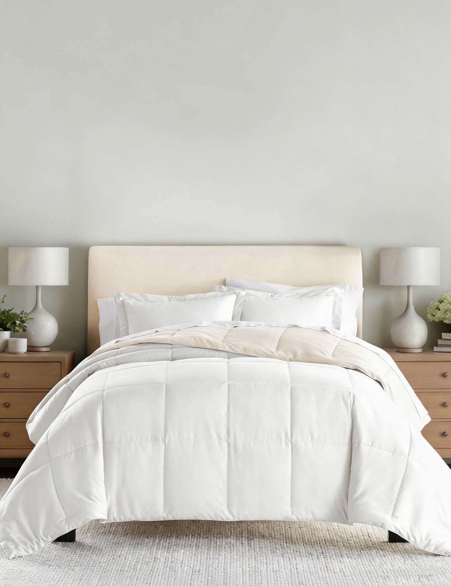 Reversible Down-Alternative Comforter Set