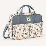 Cute Woodland Bunny – Multifunctional Tote Bag with Spacious Storage for Travel & Everyday Use