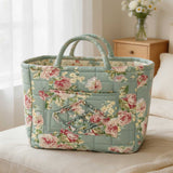 Pastoral Floral Travel Storage Duffle Bag
