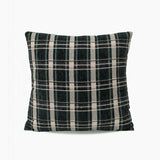 Green Plaid Pillow Cover