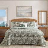 Costa Blanca Quilted 3-Piece Bedding Set