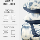 Pacific Northwest Forest Quilted 3-Piece Bedding Set