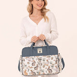Cute Woodland Bunny – Multifunctional Tote Bag with Spacious Storage for Travel & Everyday Use