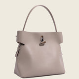 Single - shoulder Lock Tote Bag