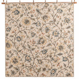 Vintage Botanical Floral Quilted 3-Piece Bedding Set