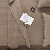 Classic Stripe Quilted 3-Piece Bedding Set