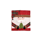 Christmas Chair Back Covers, Santa Snowman Reindeer Chair Slipcovers