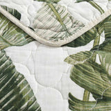 Fiesta Palms Quilted 3-Piece Bedding Set