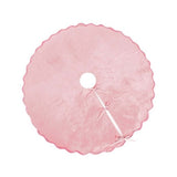 Scalloped Velvet Christmas Tree Skirt