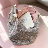 Floral Quilted Convertible Mommy Diaper Tote Bag