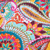 Vibrant Paisley Garden Quilted 3-Piece Bedding Set