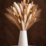 Golden Meadow Pampas Dried Flower Bouquet
