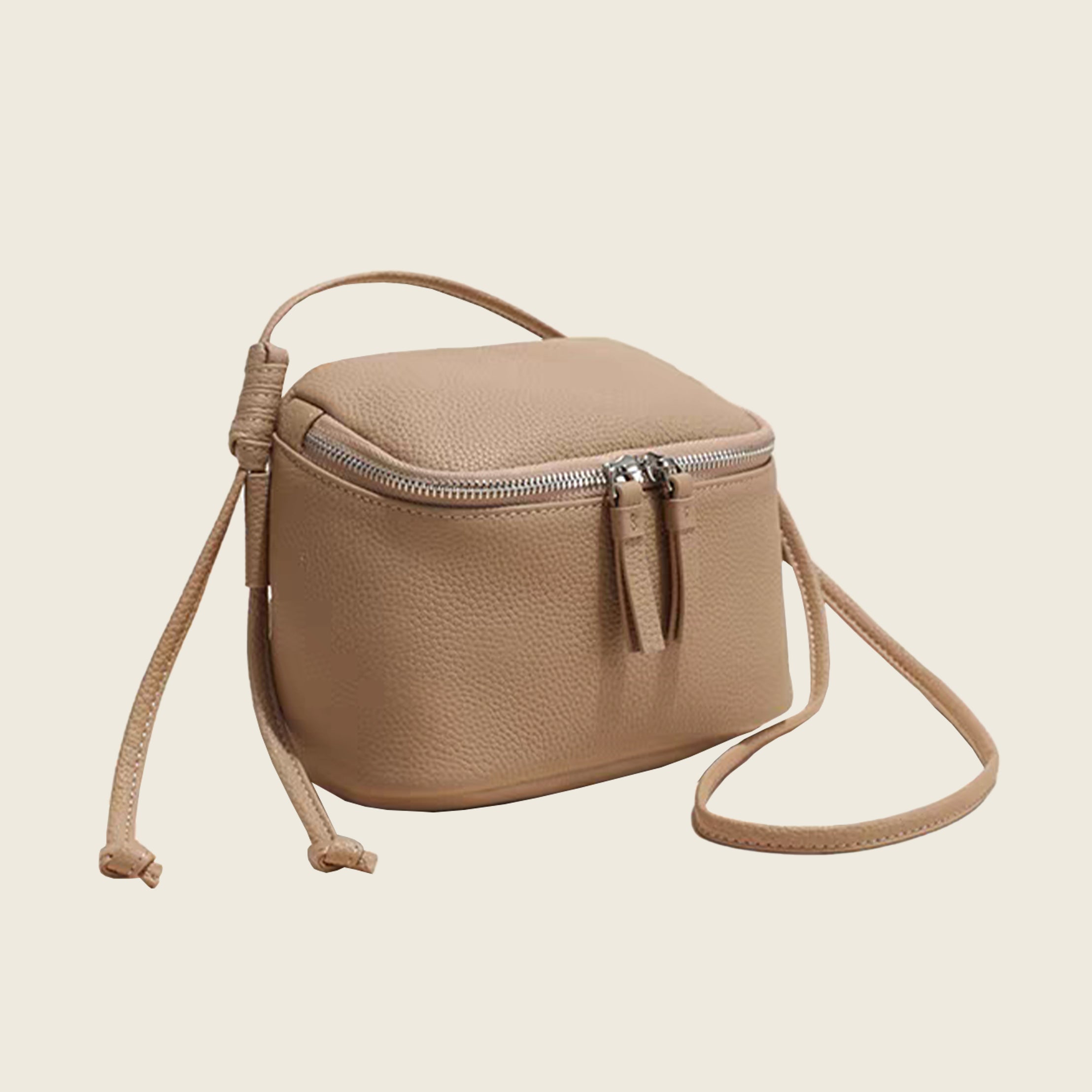 Crossbody one-shoulder niche box bag