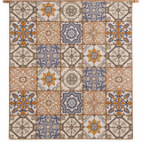 Mediterranean Tile Patchwork Quilted 3-Piece Bedding Set