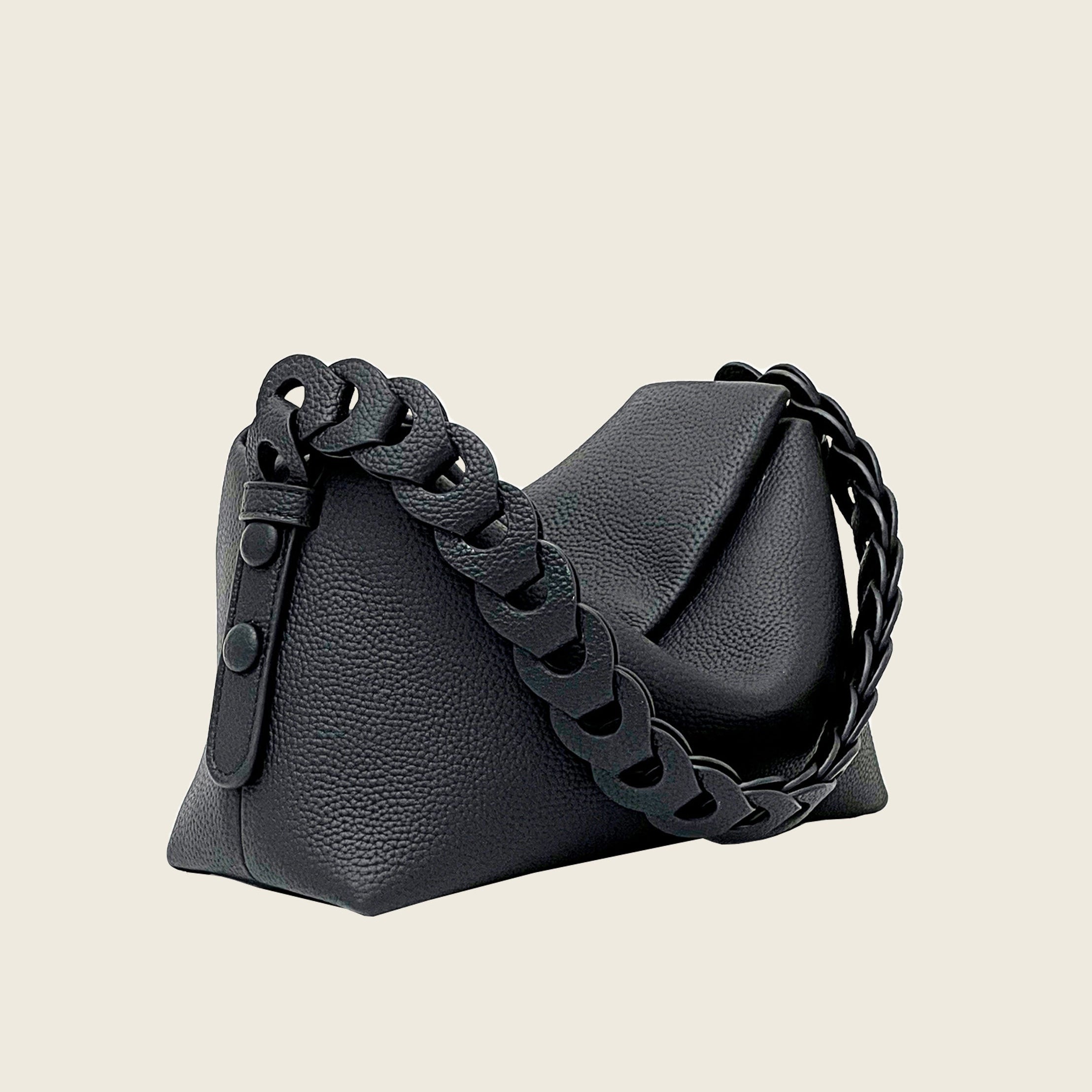 Single-shoulder Woven Pillow Bag