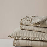 Classic Stripe Quilted 3-Piece Bedding Set