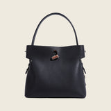 Single - shoulder Lock Tote Bag
