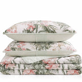 Island Orchid Quilted 3-Piece Bedding Set