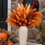 Burnt Orange Autumn Pampas Dried Flower Bouquet