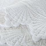 Serene Blossom 100% Cotton Floral Quilted Bedding Set