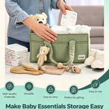 Plush Nursery Organizer Tote Bag