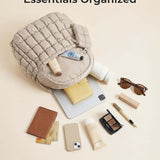 Chic Puffer Backpack with Detachable Mini Bag