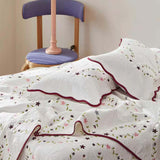 Meadow Vine Floral Quilted 3-Piece Bedding Set