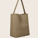 Hpai Medium Binah Bucket Bag in Leather - Limestone