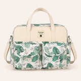 Fresh Tropical Leaves – Multifunctional Tote Bag with Spacious Storage for Travel & Everyday Use