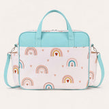 Sweet Boho Rainbow – Multifunctional Tote Bag with Spacious Storage for Travel & Everyday Use