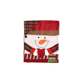 Christmas Chair Back Covers, Santa Snowman Reindeer Chair Slipcovers