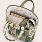 Pacific Northwest Forest  Quilted Tote Bag