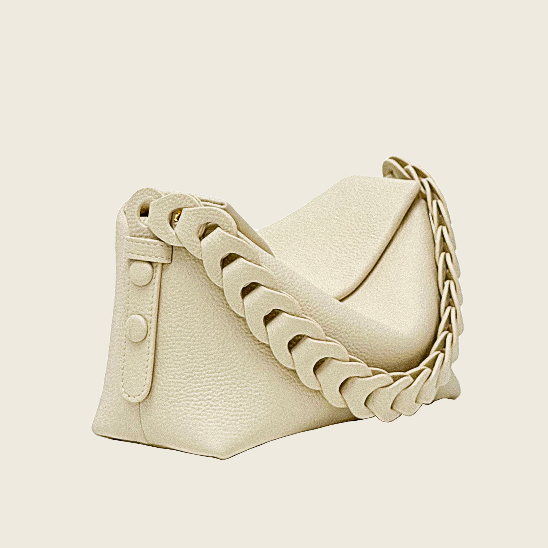 Single-shoulder Woven Pillow Bag