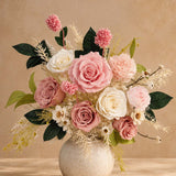 Blush Pink Romance Rose Preserved Bouquet