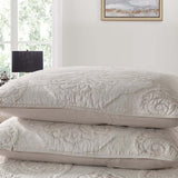 Damask Quilted 3-Piece Bedding Set