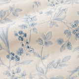 Botanical Floral 100% Cotton 4-Piece Summer Bedding Set – Breathable Cooling Comforter, Flat Sheet & 2 Pillowcases