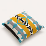 Southwestern Geometric Knitted Pillow Cover