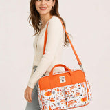 Festive Halloween Pumpkin – Multifunctional Tote Bag with Spacious Storage for Travel & Everyday Use