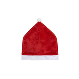 Santa Hat Style Christmas Chair Back Covers, Santa & Snowman Printed Xmas Dining Chair Slipcovers