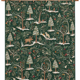 Enchanted Woodland Christmas Quilted 3-Piece Bedding Set