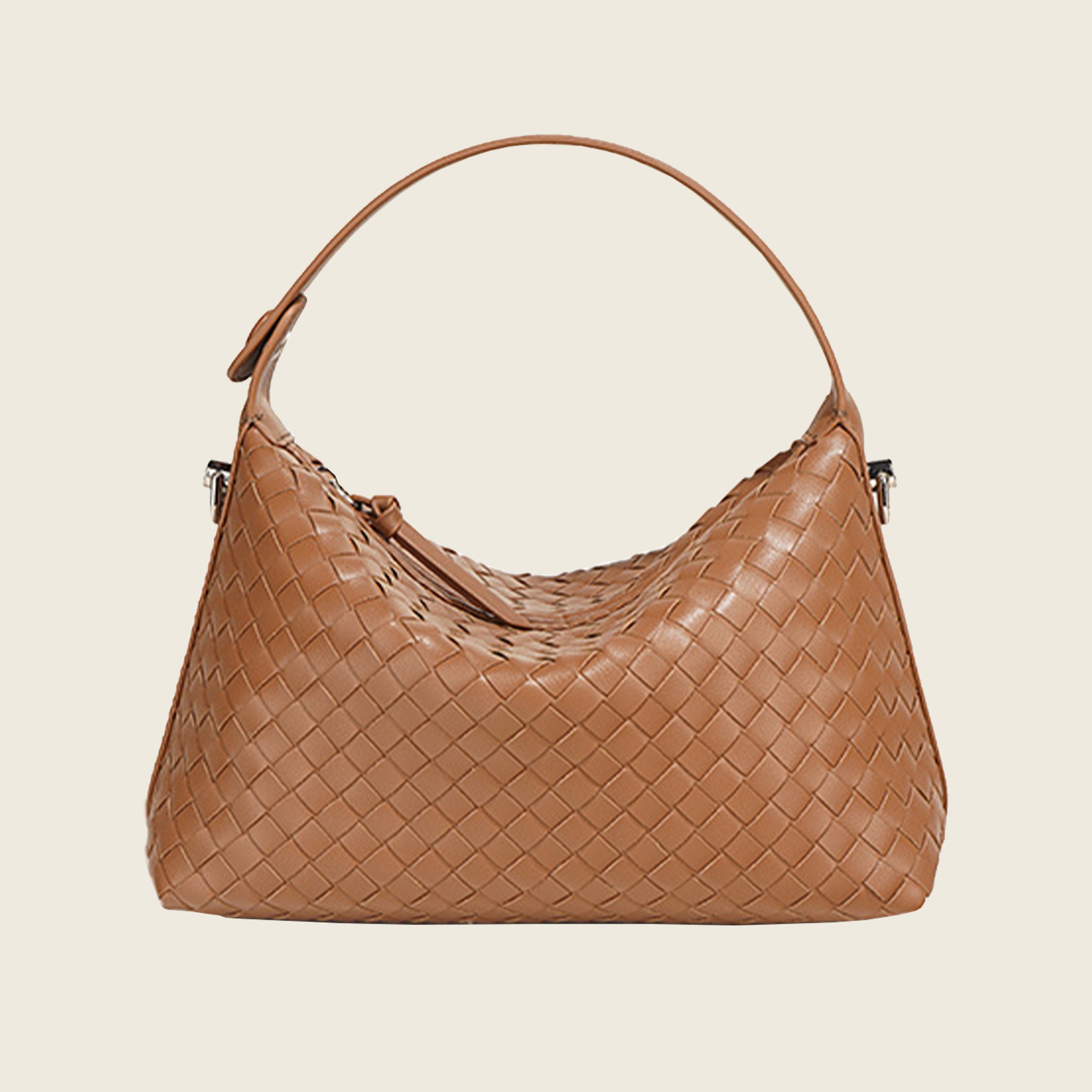 Woven Dumpling Tote Bag