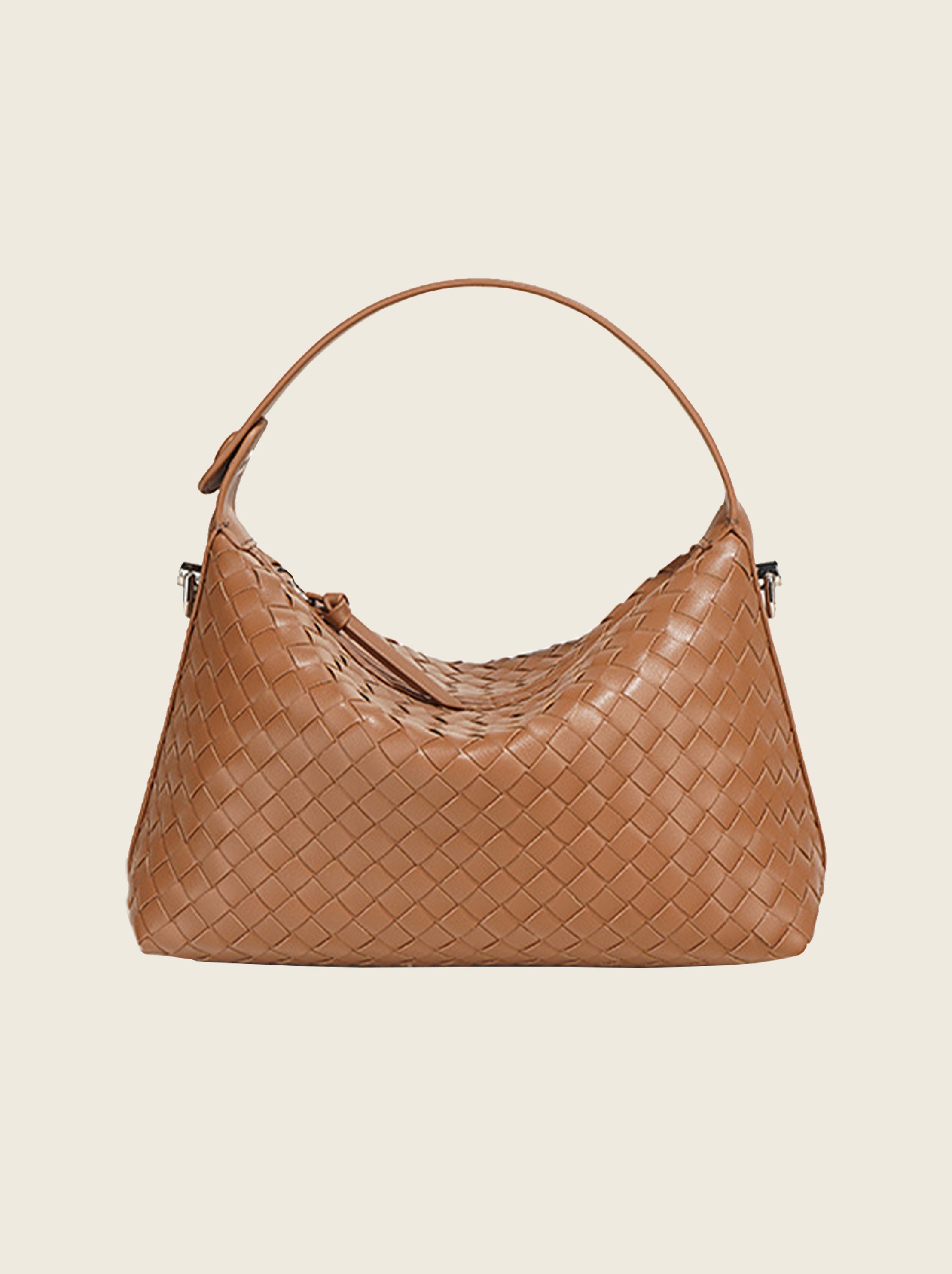 Woven Dumpling Tote Bag