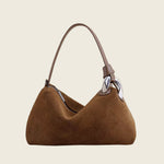 Suede Hobo Bag